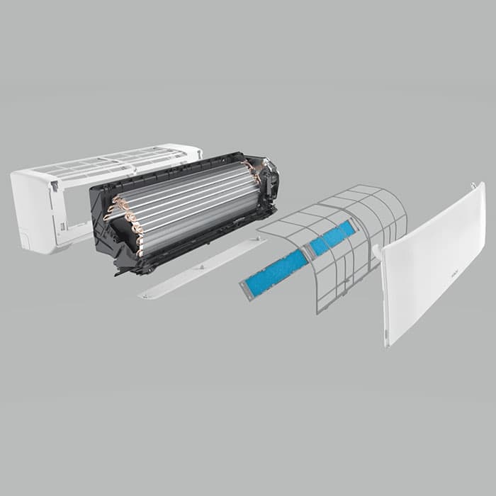 Инверторен климатик Hitachi RAK-DJ35PHAE/RAC-DJ35PHAE airHome 400, 12000 BTU, Клас A++ 10